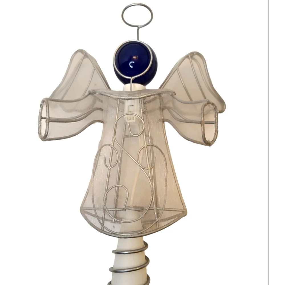 Vintage Angel Xmas light up Tree Topper - Picture 2 of 4